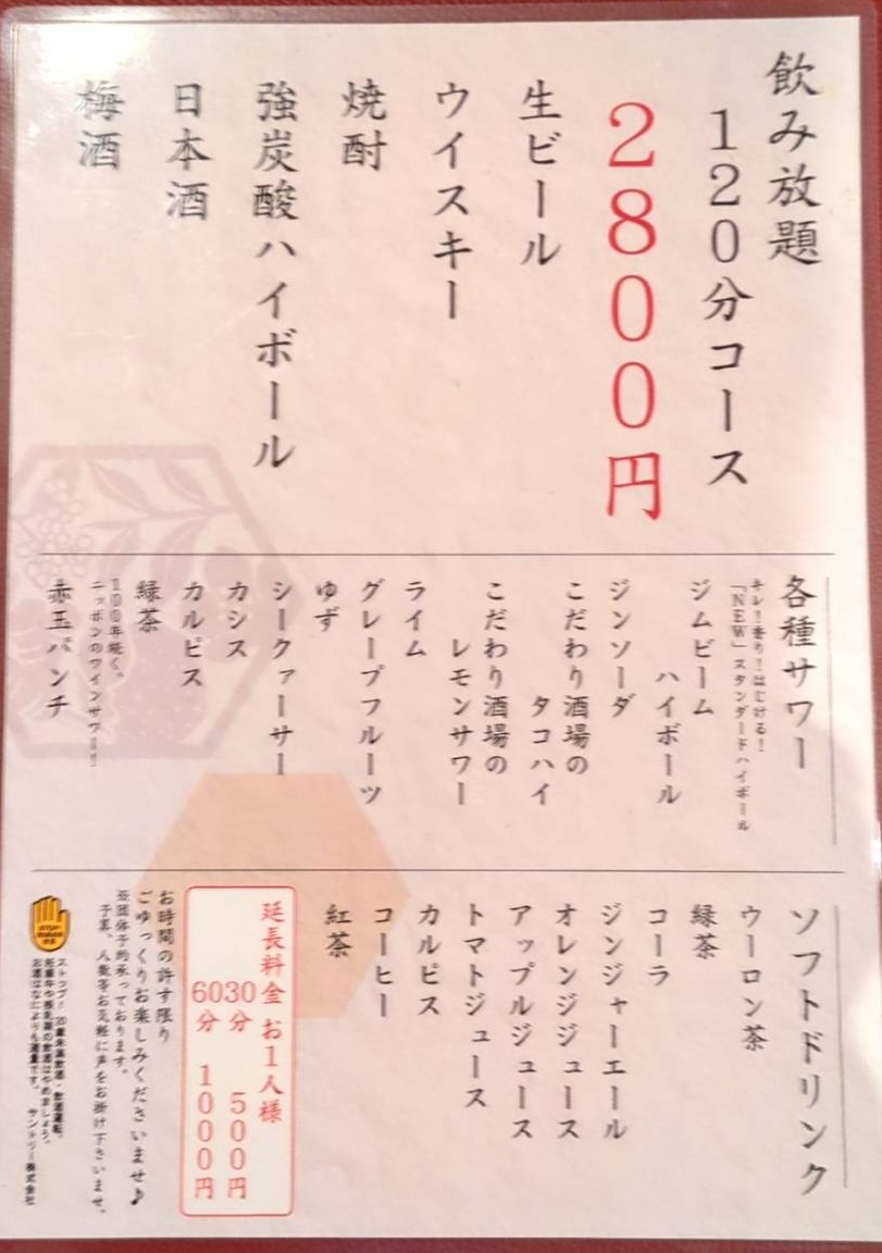メニュー